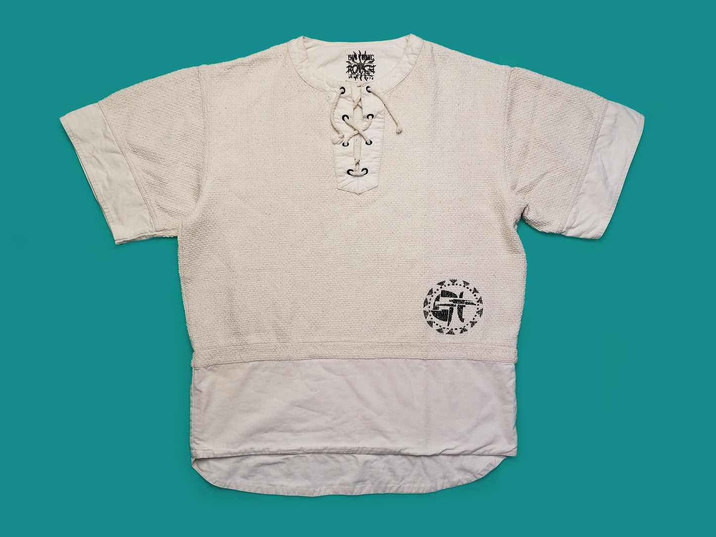 GIN TONIC Oversized Surfer T-shirt ~ size M