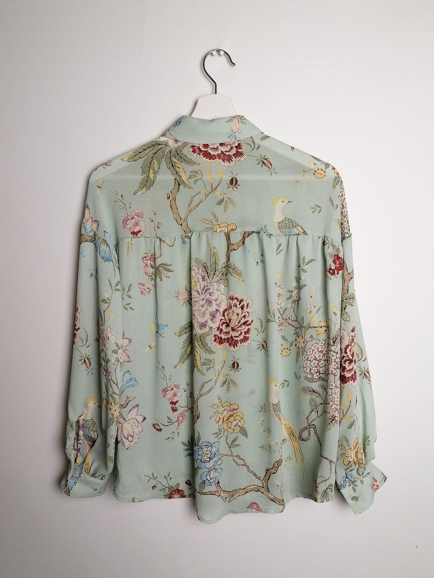H&M GP x J Baker 2018 Sheer Blouse - size XS