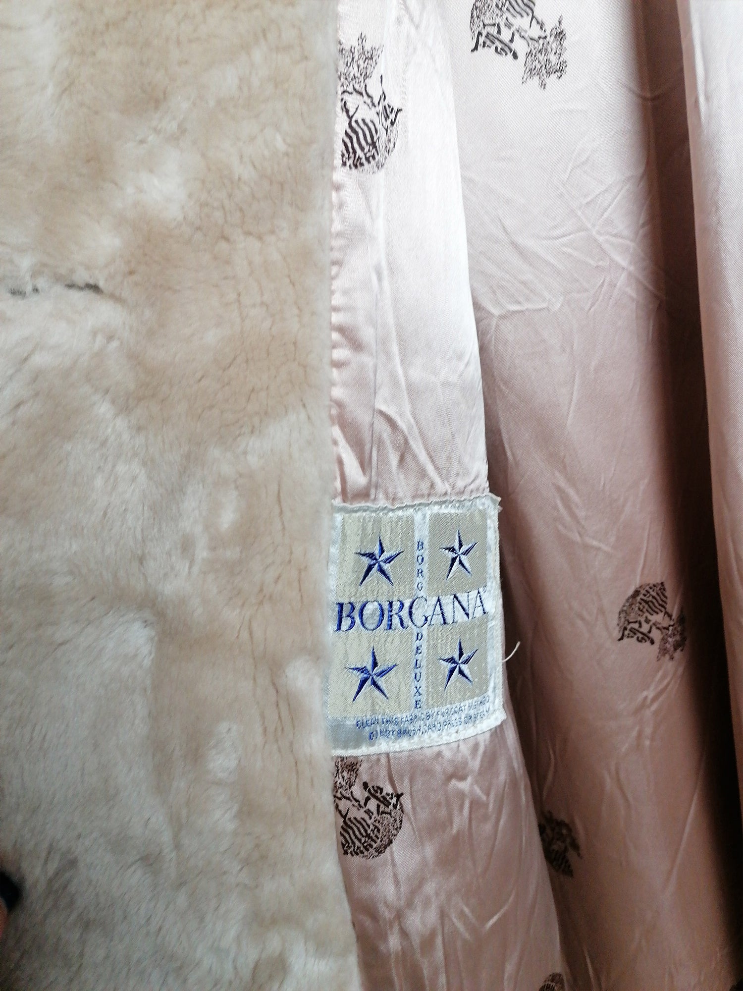 Eco Fur Coat Long Monogram