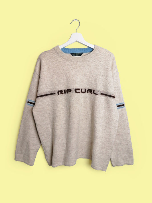 90's RIP CURL Wool Knit Ski Sweater - size L men