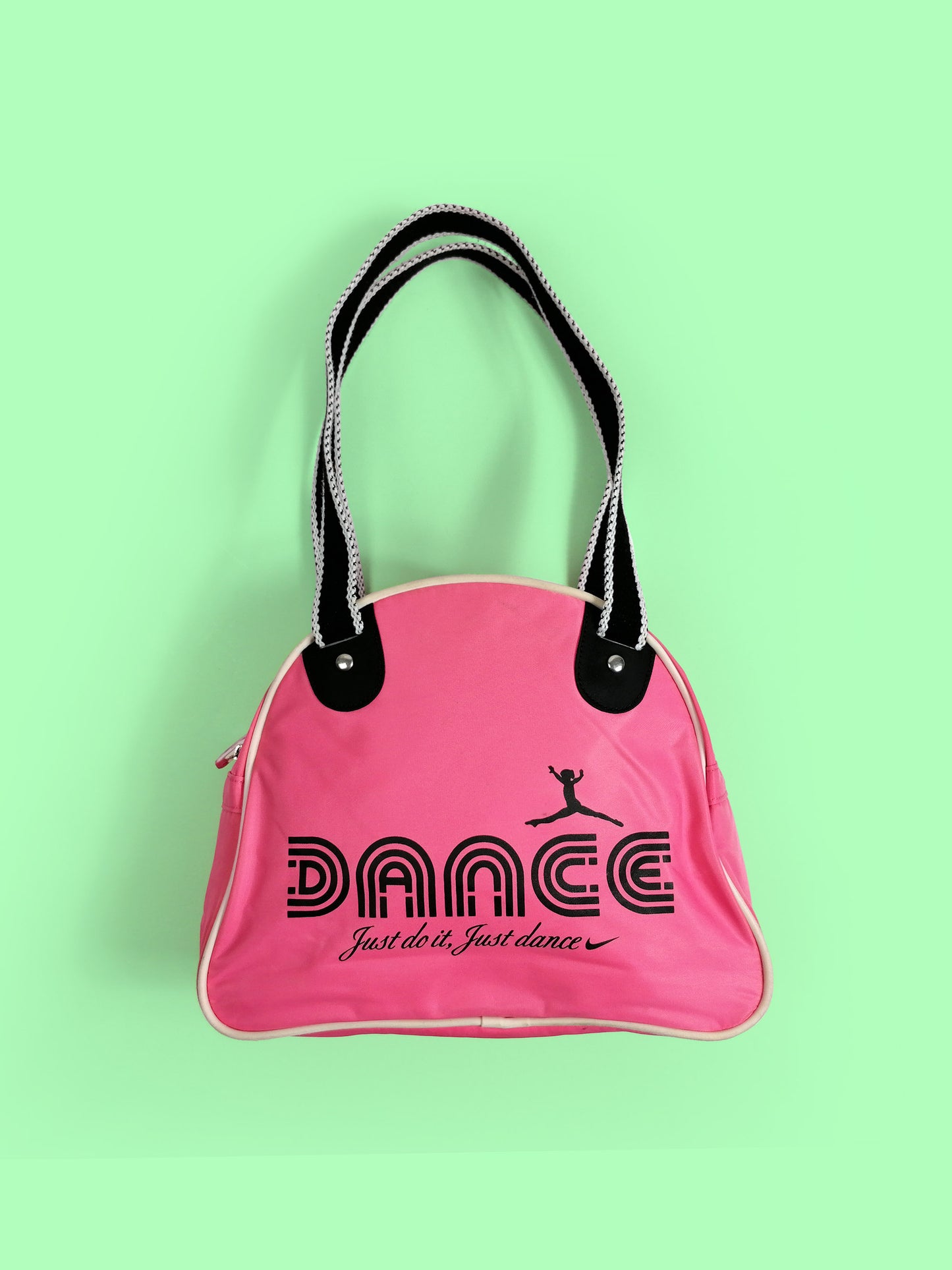 NIKE Vintage 90's Y2K Just Dance Small Pink Bag