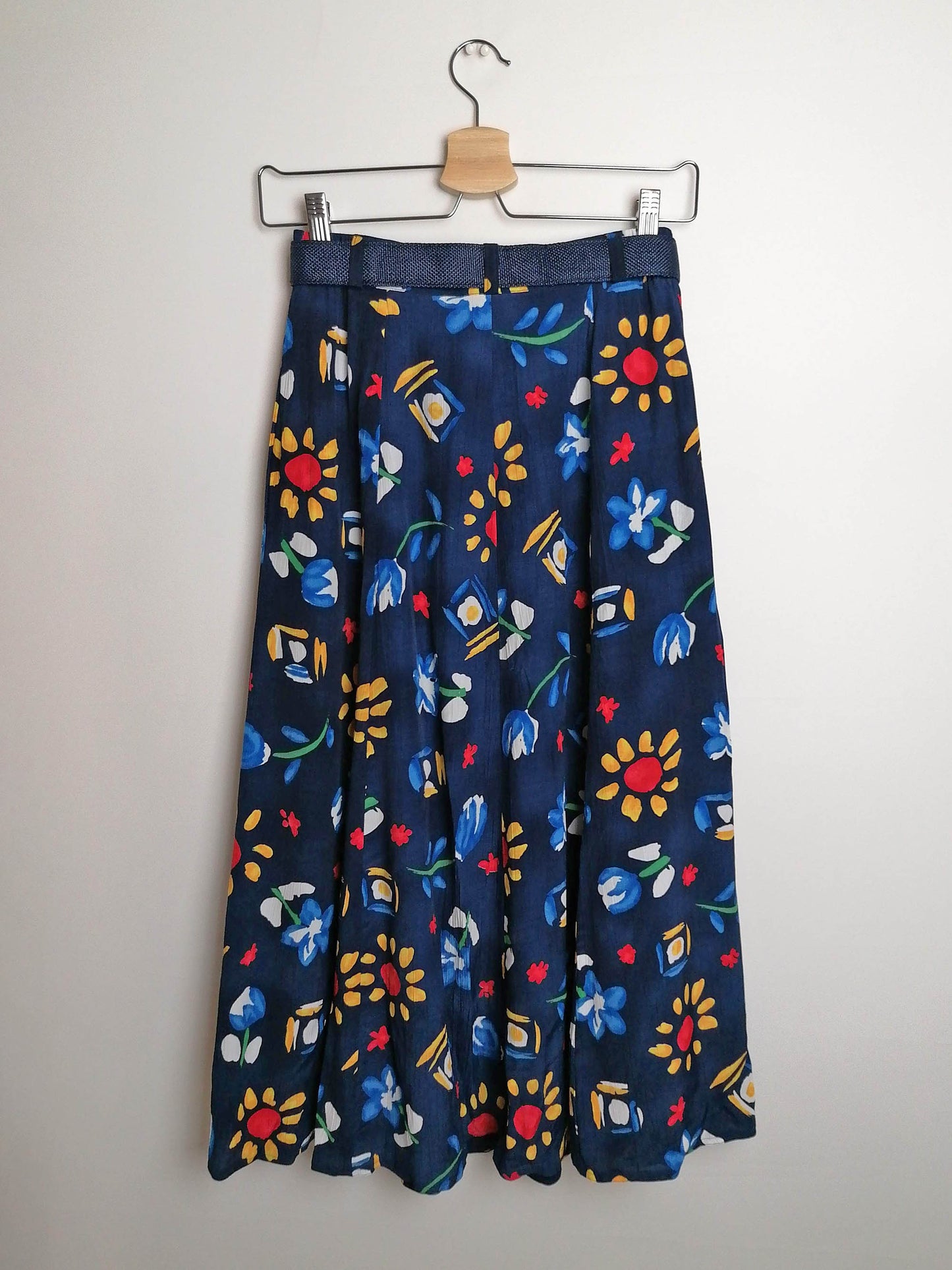 90's ERFO High Waist Skirt Floral print - size S / 36