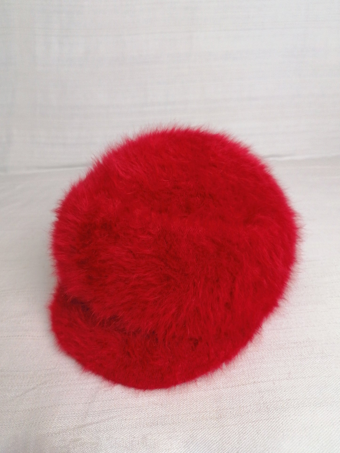 90's KANGOL Furgora Hat Red Fluffy - size S