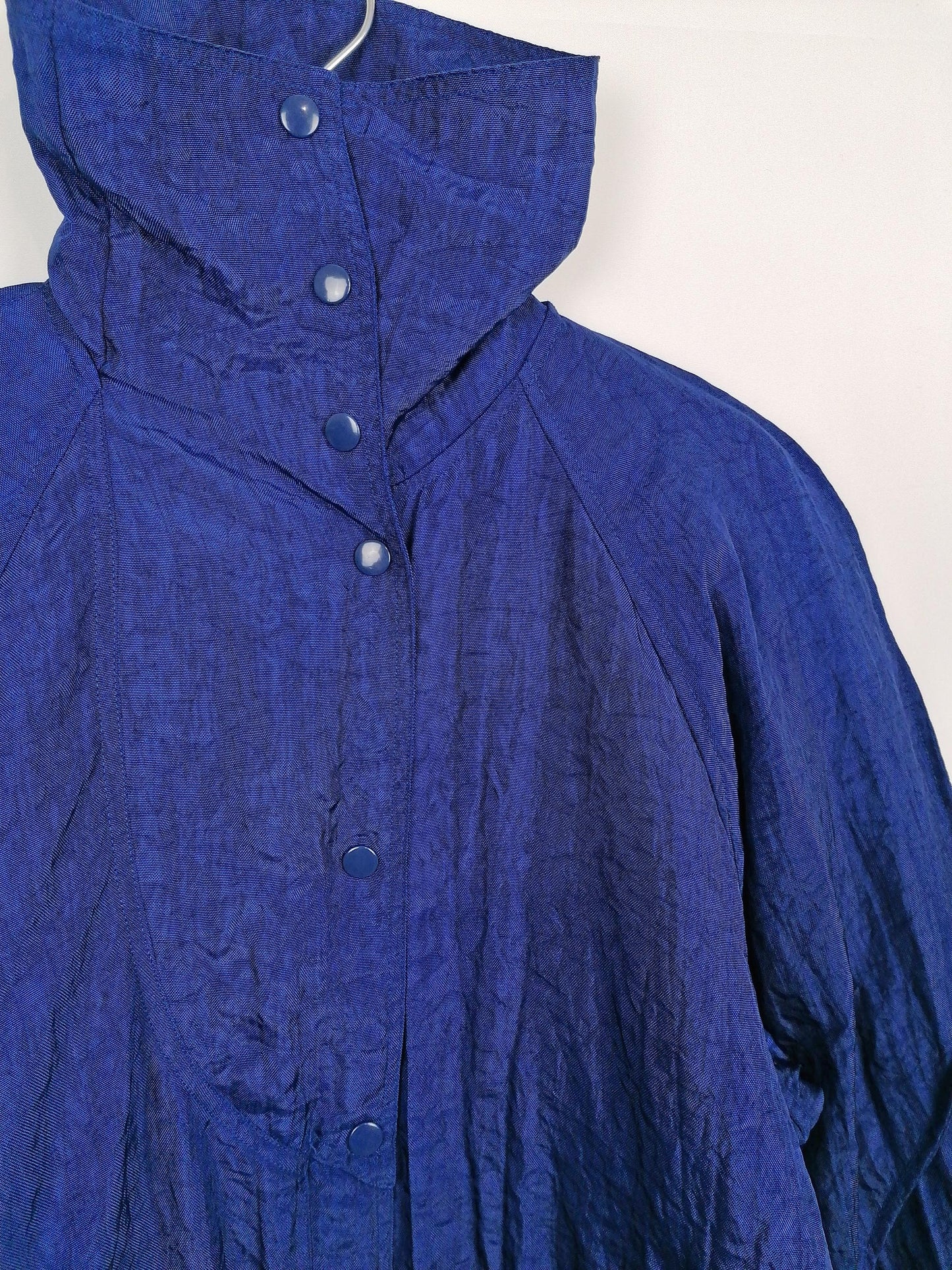 80's Oversized Puffy Jacket Electric Blue - size M