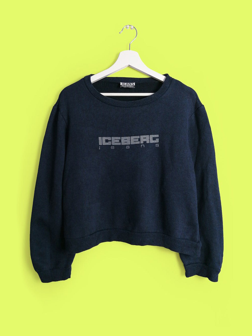 ICEBERG JEANS Crop Sweatshirt - size S-M