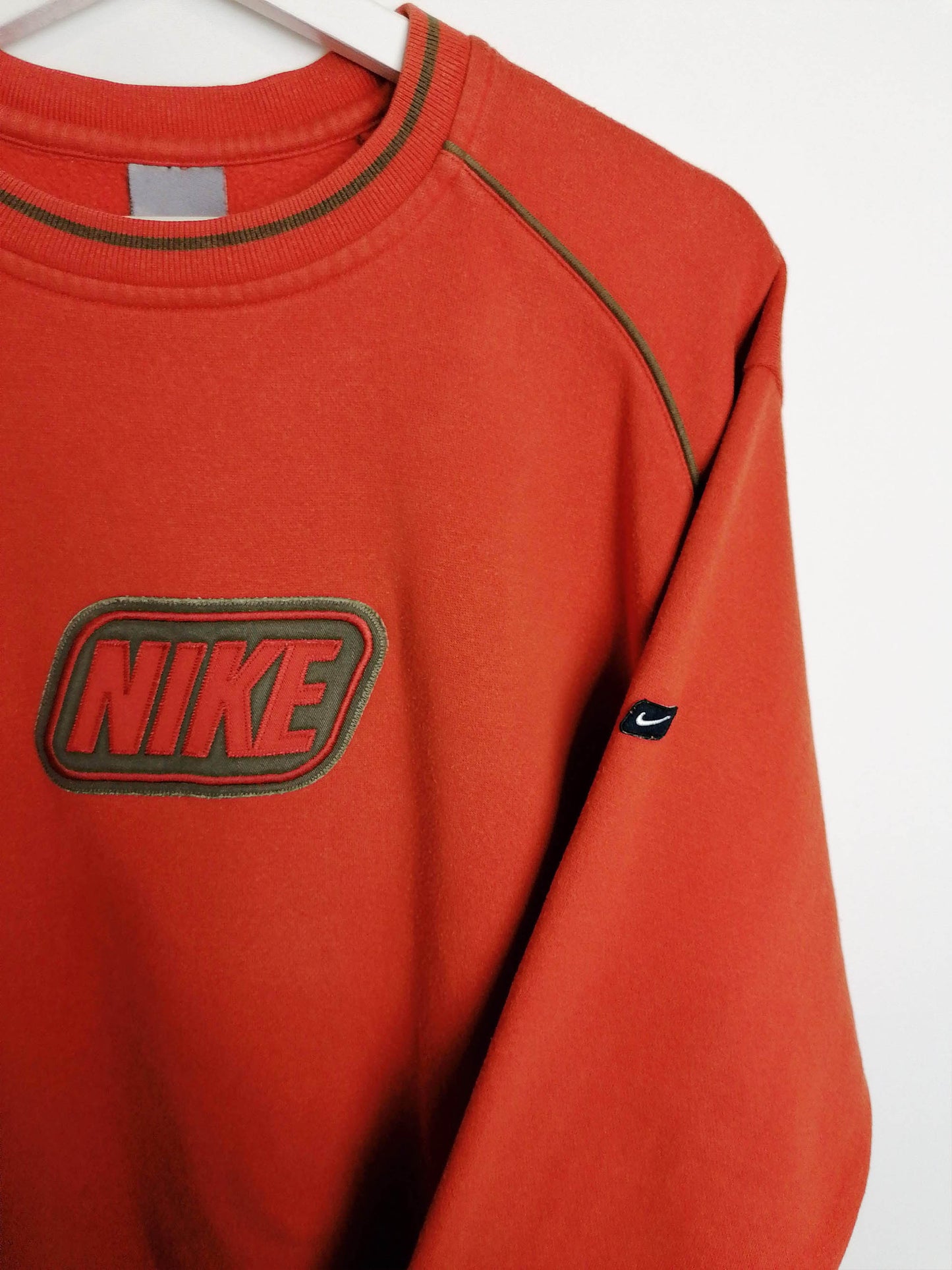 Y2K NIKE Pumpkin Spice Sweatshirt - size M-L / height 164 -176 cm