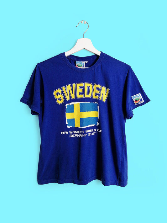 FIFA World Cup Sweden T-shirt Kids Teens Women Petite - size XS-S - kids 152