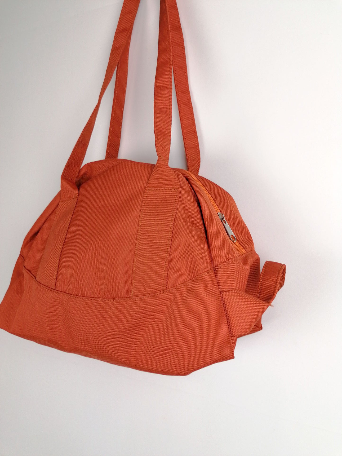 Y2K Small Nylon Bag Burnt Orange