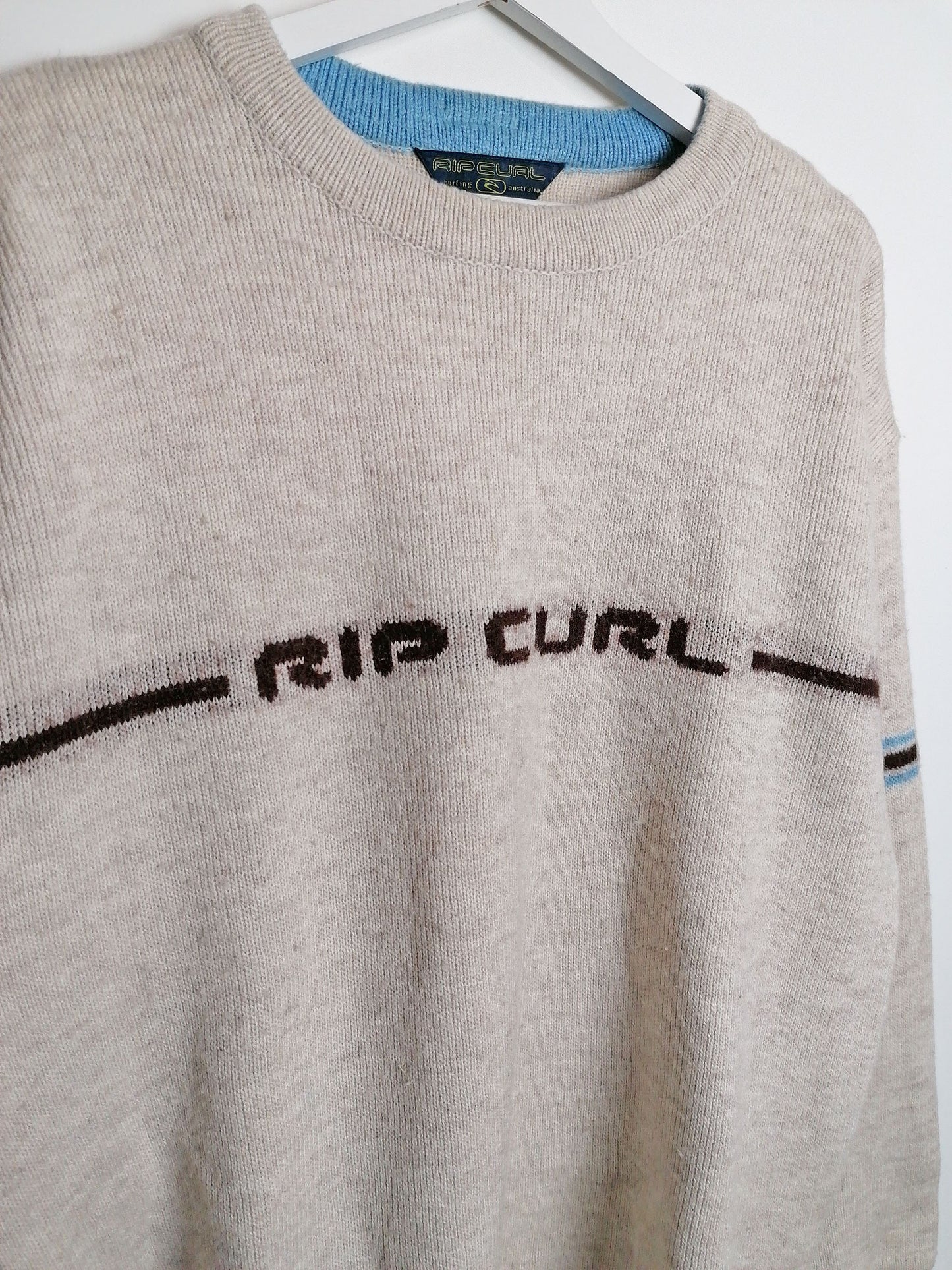 90's RIP CURL Wool Knit Ski Sweater - size L men