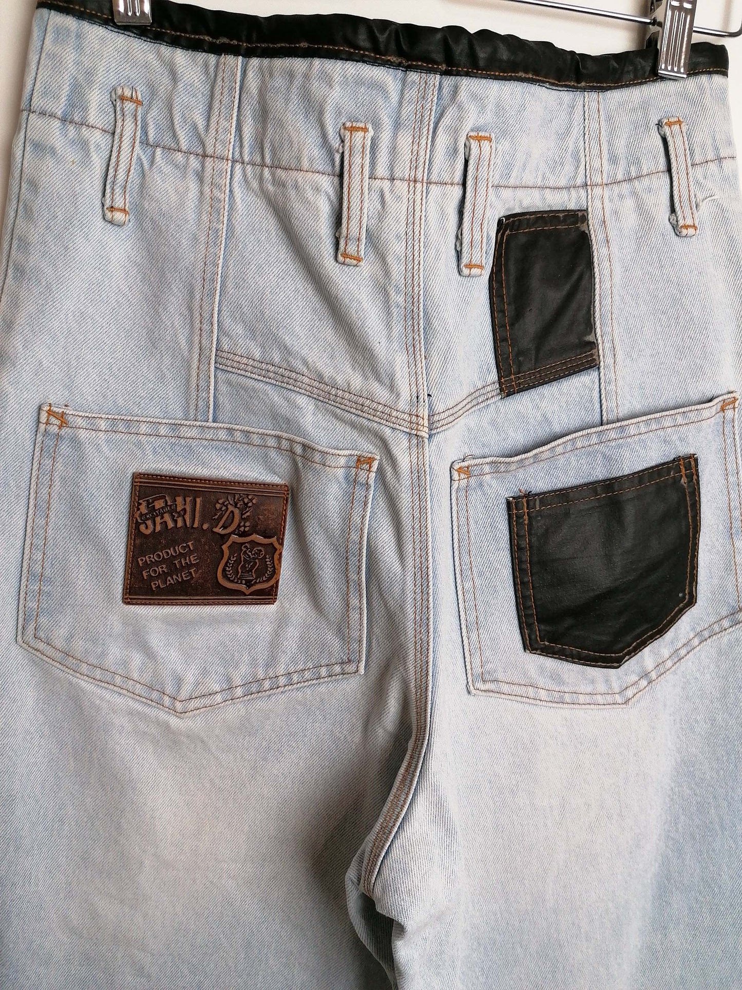 80's JANI. D Super High Waist Baggy Jeans - size S-M