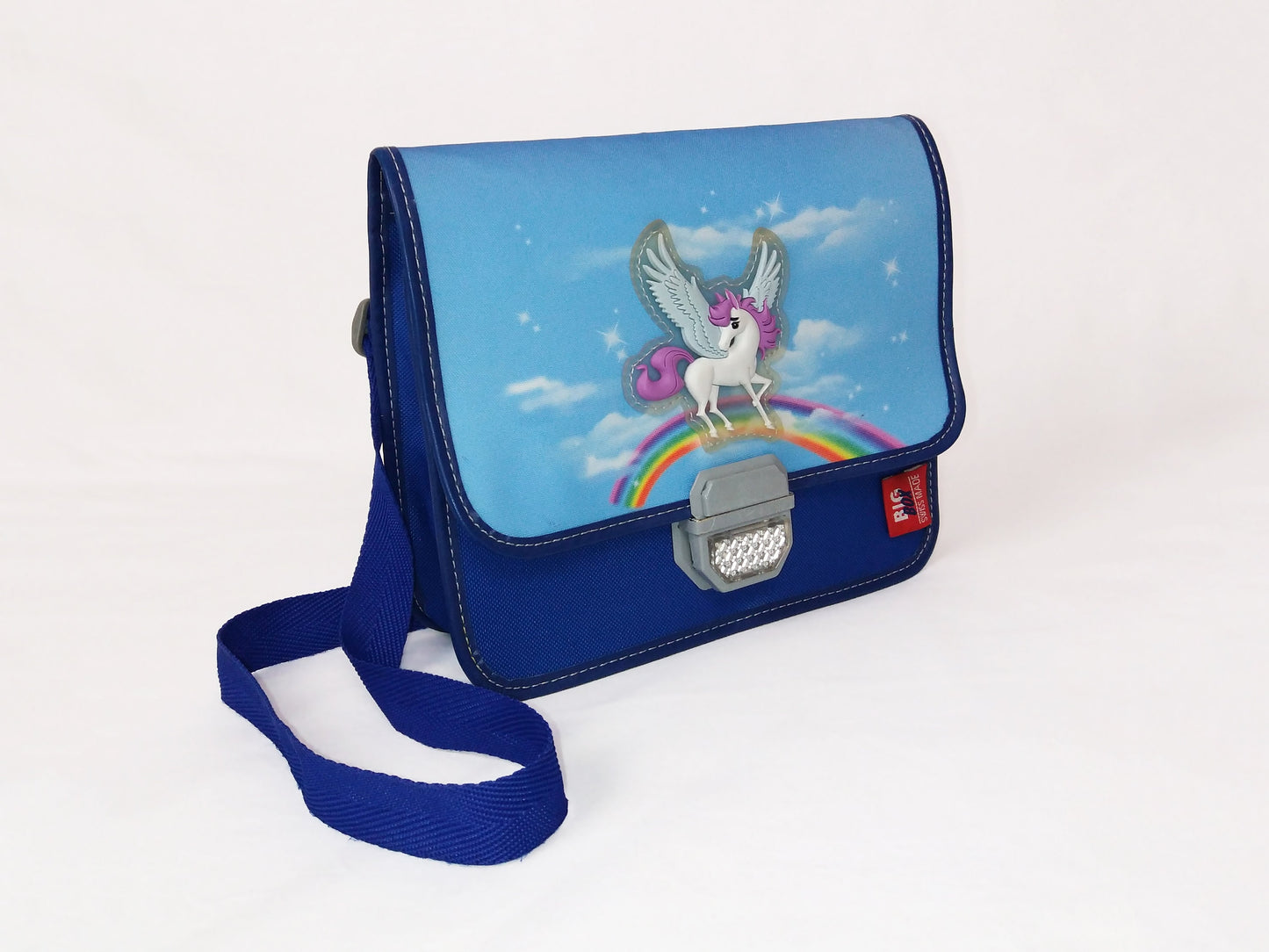 Big Box Swiss Made Unicorn Cartoon Rainbow Kids' Lunchbox / Small Bag