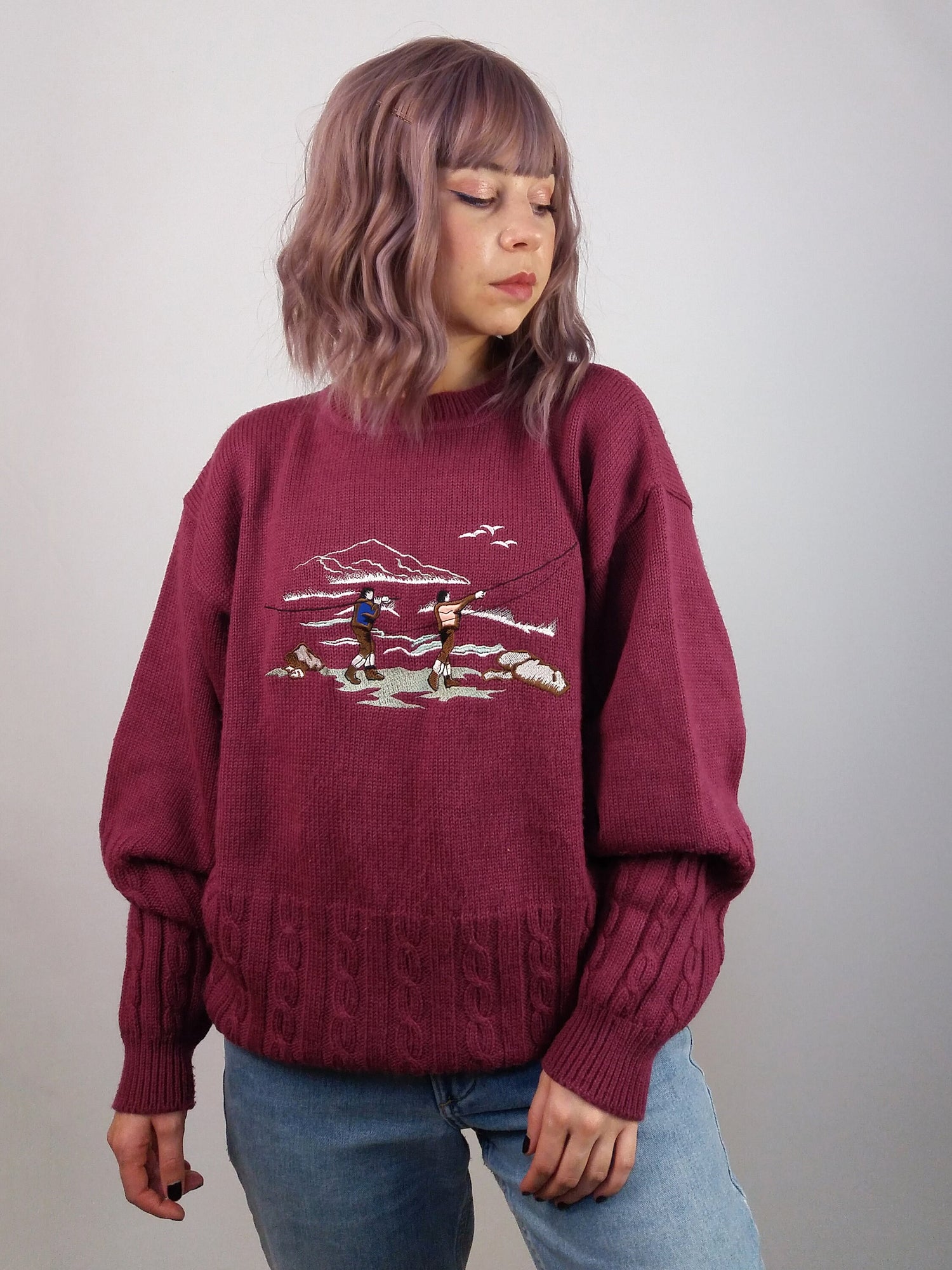 TONIO RIZZI Unisex Retro Novelty Sweater - size L – SarraMurra