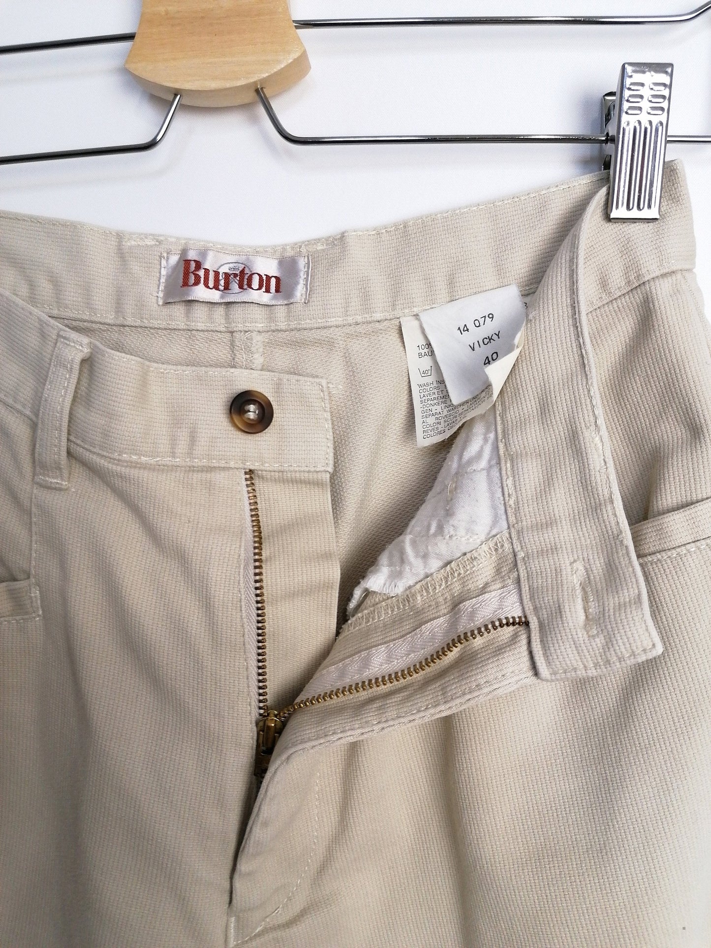 BURTON High Waist Baggy Corduroy Jeans