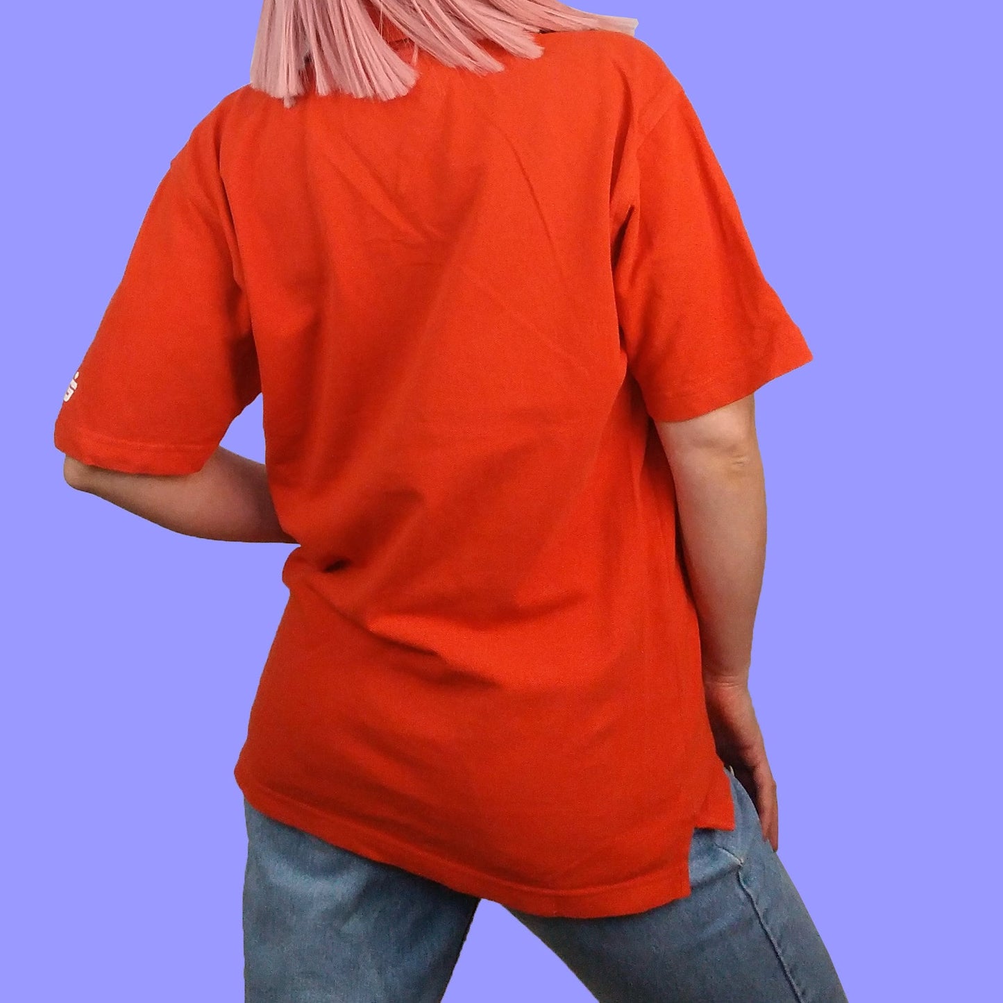 Orange Polo T-shirt Employee Shirt