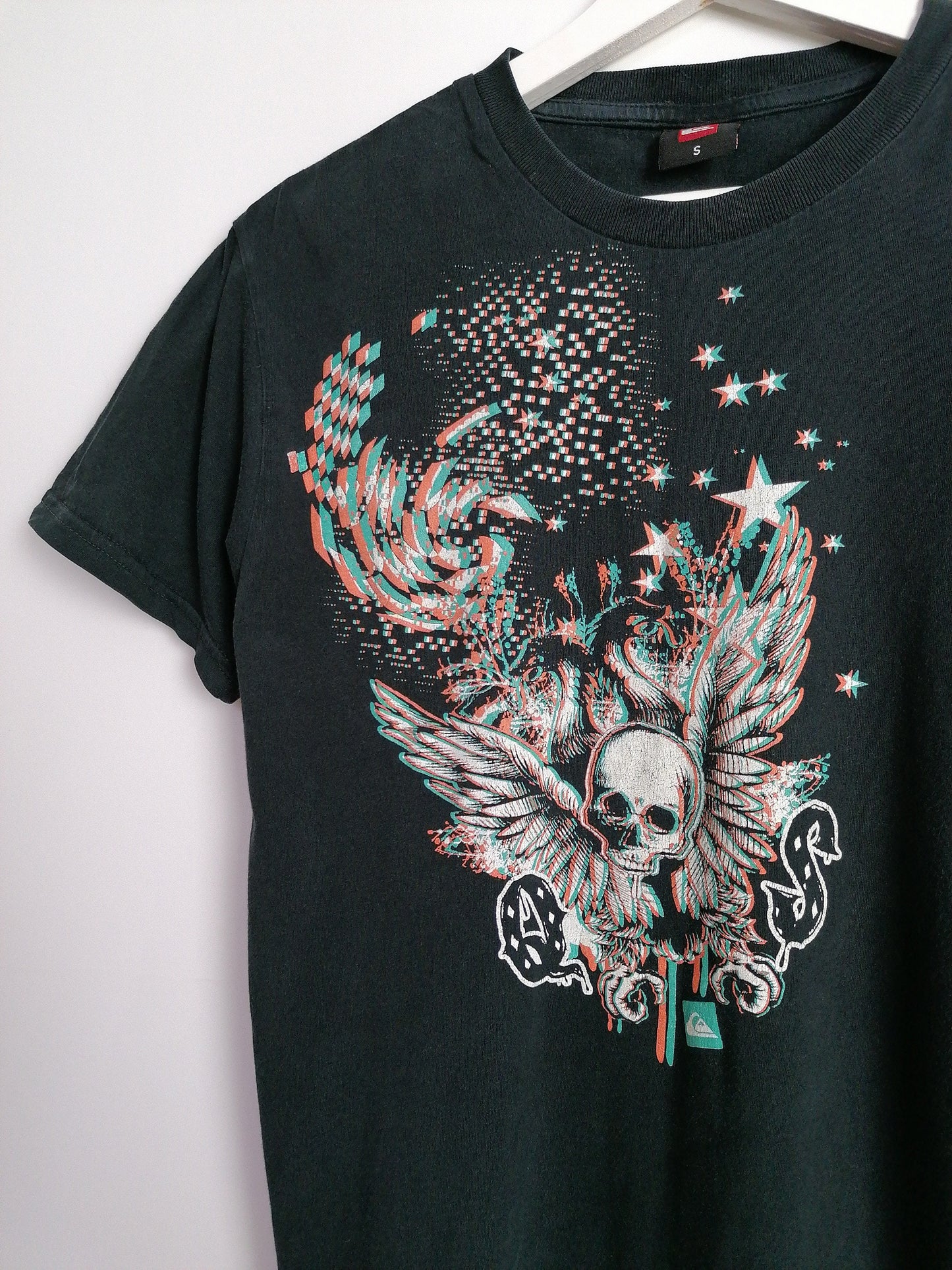 QUIKSILVER Psychedelic Print T-shirt