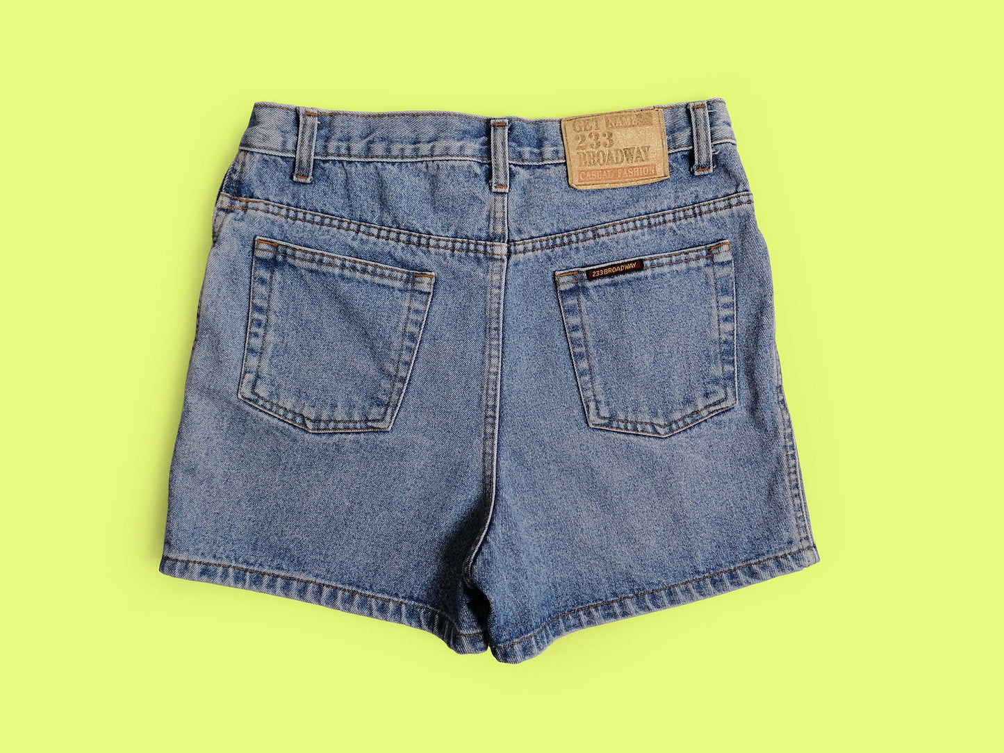 Vintage 90's 233 Broadway Denim Shorts ~ size S-M