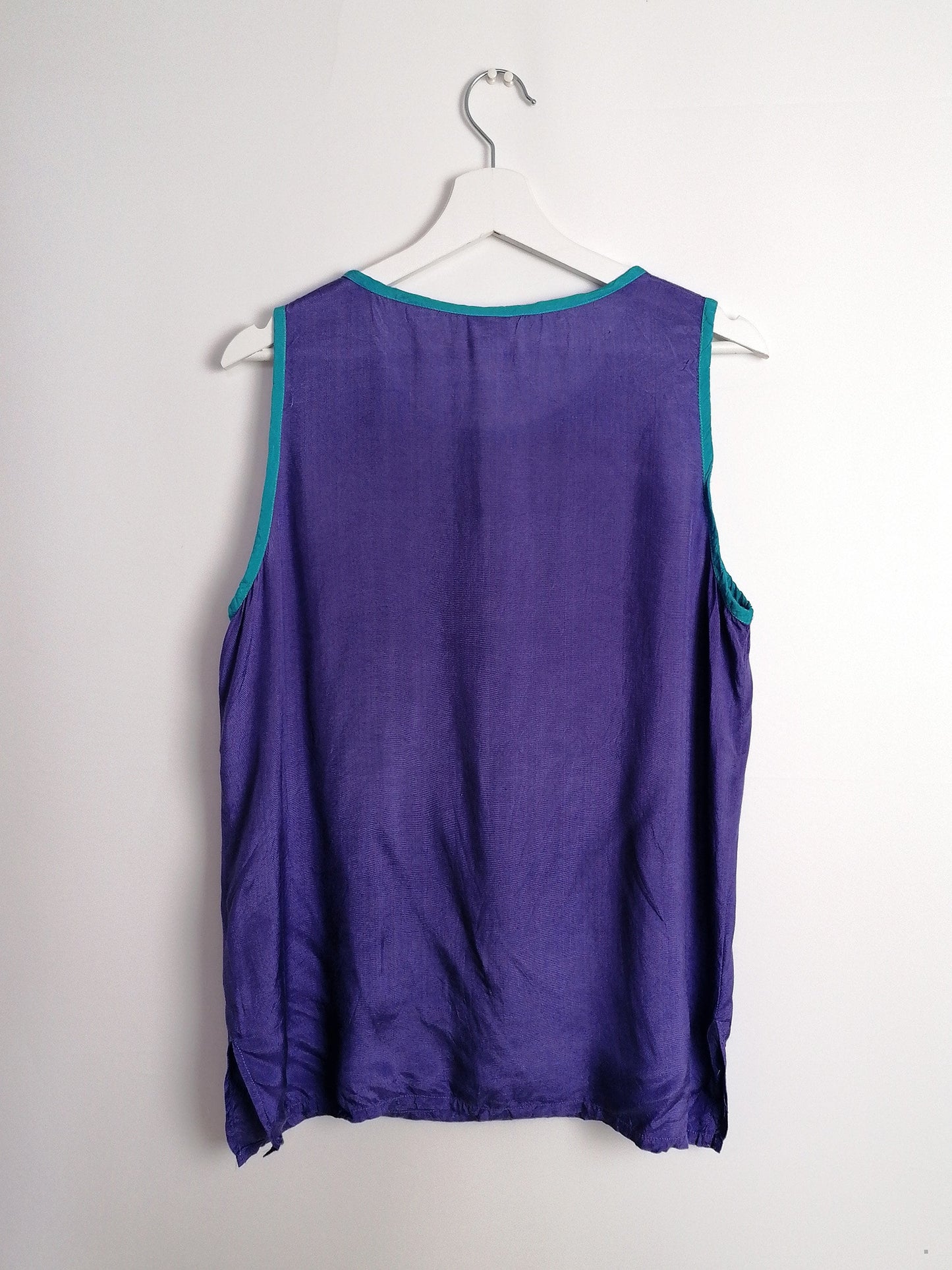 Vintage 80's Silky Vest top