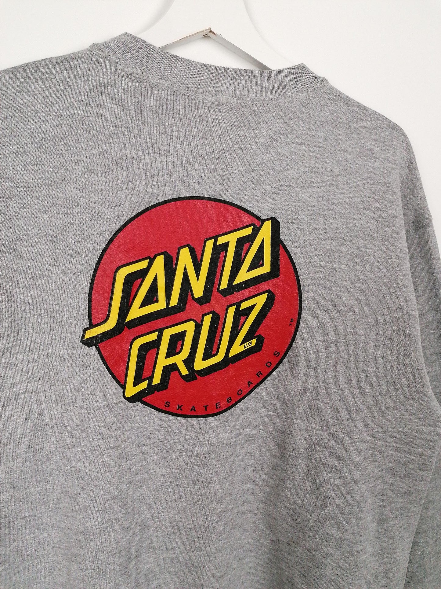 Vintage 90's SANTA CRUZ Skateboards *Rare* NHS Sweatshirt - size M