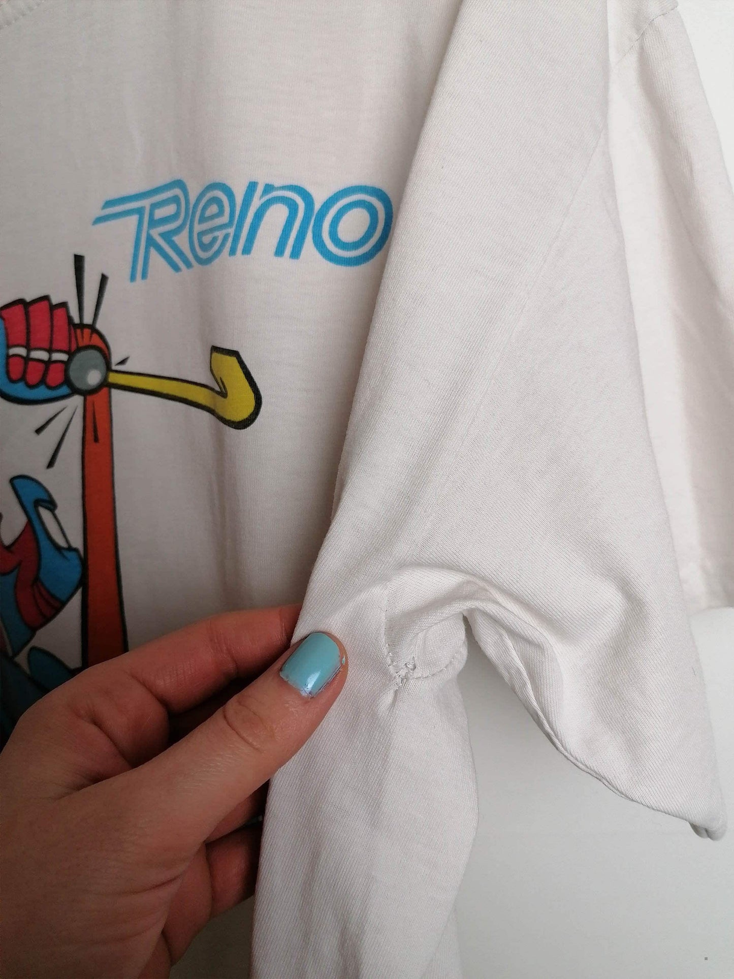 90's Retro Rollerblade Hockey Reno Switzerland T-shirt - size S-M