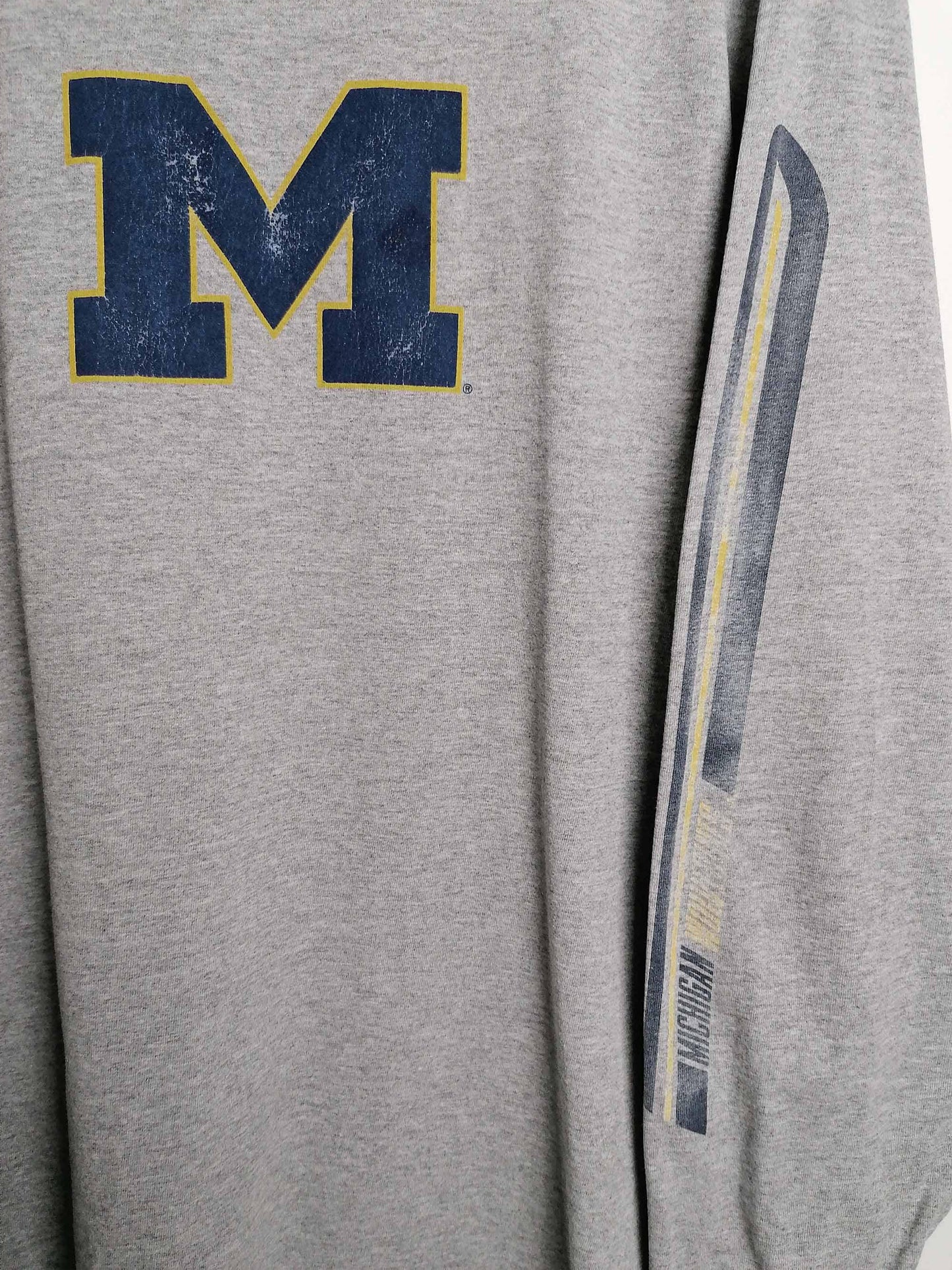 NIKE TEAM Michigan Wolverines Long Sleeve T-shirt - size XL