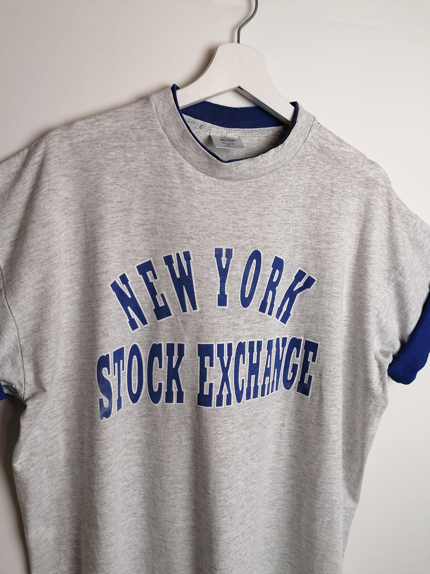 Vintage 90's New York Stock Exchange Muscle Tee - size XL