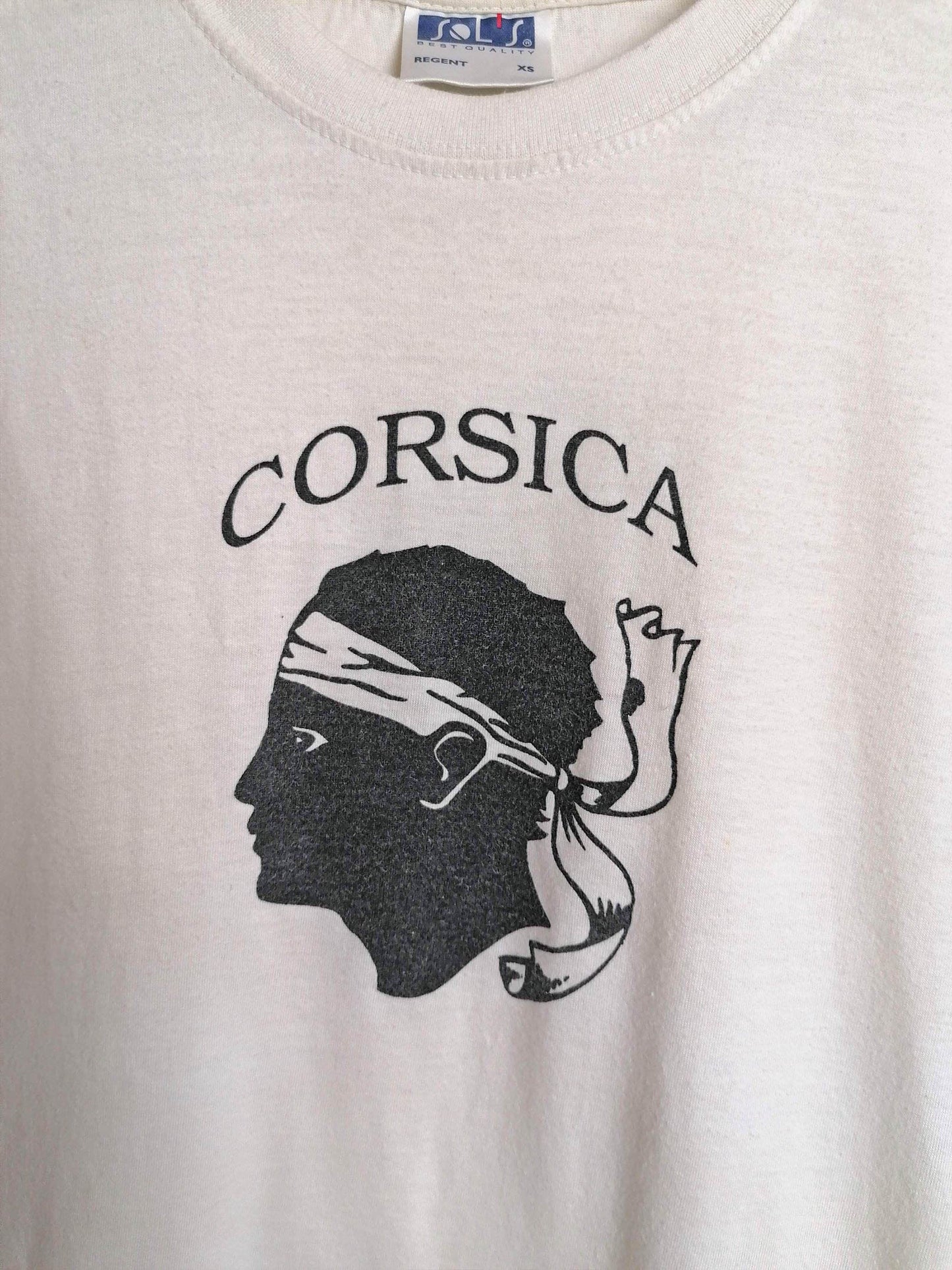 80's 90's SOL'S CORSICA Retro T-shirt - size XS