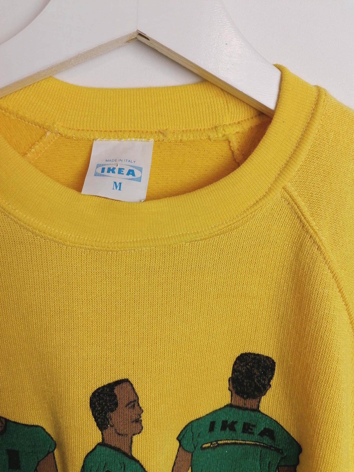 *Rare* 80's IKEA Yellow Sweatshirt - size S-M